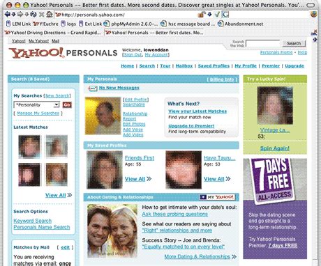 Yahoo personals dating  Displaying 1 to 10 of 500 alternatives to Yahoo Personals